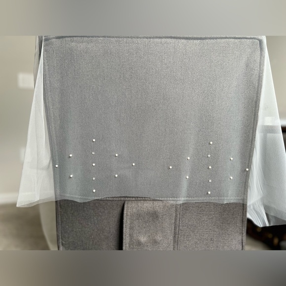 118β Cathedral Veil with Swarovski Pearls & Crystals - Picture 14 of 16